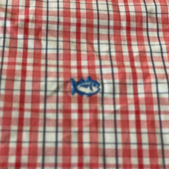 Southern Tide Mens plaid button down XL EUC - Picture 3 of 4